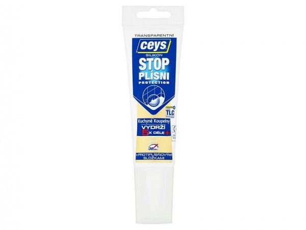 Silikón Ceys Stop plesniam, transparentný, tuba 125 ml