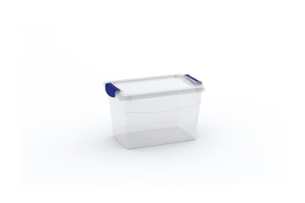 Box KIS Omni Latch S, 16L, priesvitný, 26x39x24 cm, s vekom
