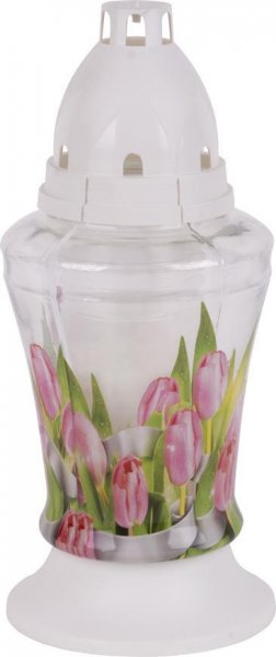 Kahanec bolsius New Tulips 3D, 18 cm, 36 h