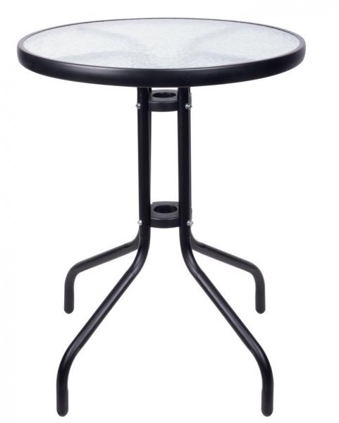 Stôl LEQ ALESIA, hnedý, 70x60 cm