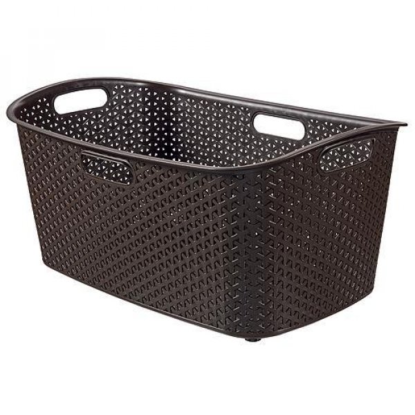Košík Curver® MY STYLE 47L, hnedý, 60x39x28 cm