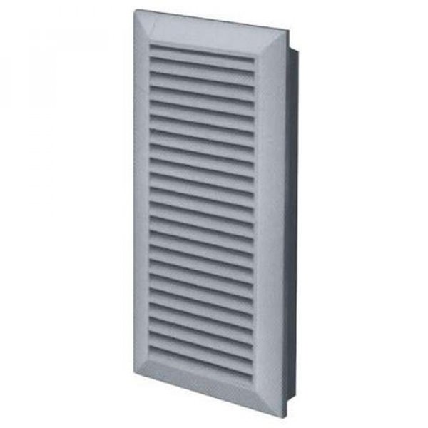 Mriežka vetracia Awenta T63 280x140/245x102 mm, biela, plastová so sieťkou