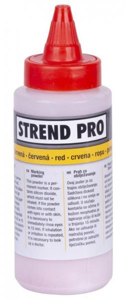 Púder Strend Pro CH305R, 150 g, značkovací prášok, červený