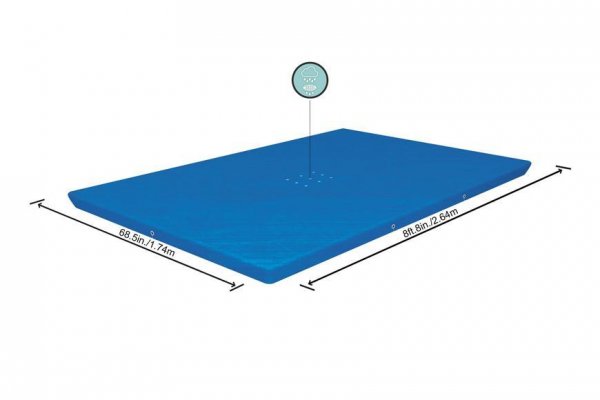 Plachta Bestway® FlowClear™, 58105, bazénová, 2,59x1,70 m
