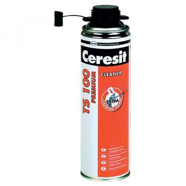 Čistič CERESIT TS 100, 500 ml, PU, odstraňovač PUR peny, PREMIUM
