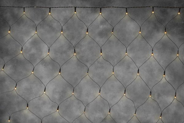 Reťaz MagicHome Vianoce Multi-Connect Star net, 160 LED teplá biela, jednoduché svietenie, 230V, 50 