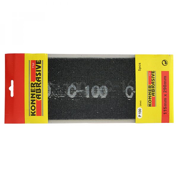 Mriežka KONNER S80 093x290 mm, G080, brúsna na sadrokartón, 5 ks