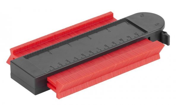 Šablóna Strend Pro DG680, 125 mm, s uzamknutím, pomôcka na obkreslenie tvarov 