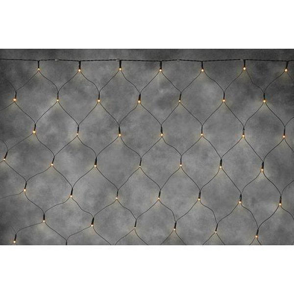 Reťaz MagicHome Vianoce Multi-Connect Star net, 160 LED teplá biela, jednoduché svietenie, 230V, 50 