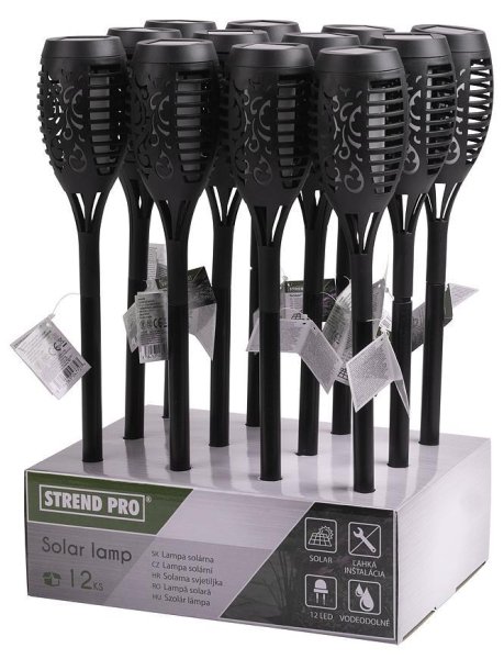 Lampa Solar Avior, 49 cm, 12 SMD LED, 2/3 AAA