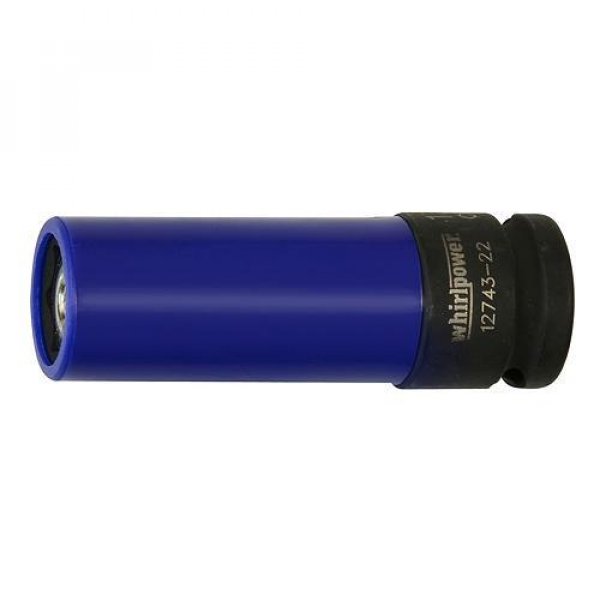 Hlavica whirlpower® 12743-22, 17 mm, 1/2", Magnetic, na skrutky kolies