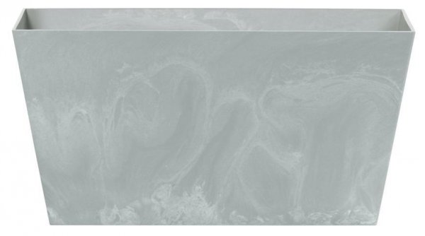 Kvetináč TUBUS Case Beton 600x324x300 mm, vzhľad betón