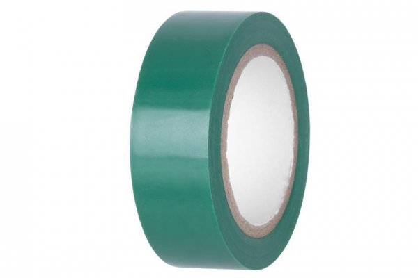 Páska E130GRN, zelená, izolačná, 19 mm, L-10 m, PVC