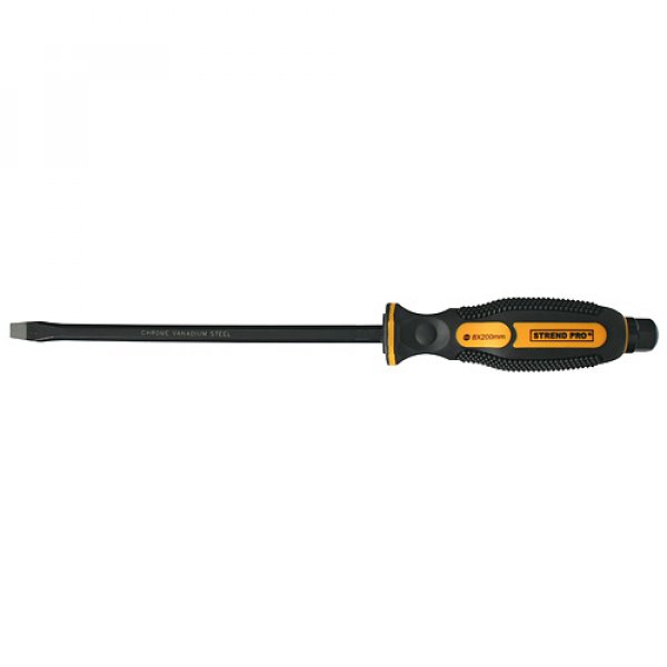 Skrutkovač Strend Pro Strike 41 PLO 6x100 mm, plochý, s úderníkom