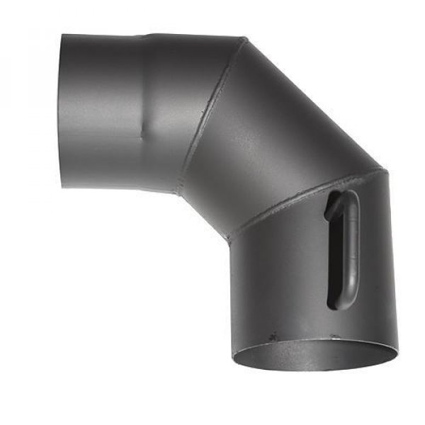 Koleno HS.K 090/120/1,5 mm, s klapkou