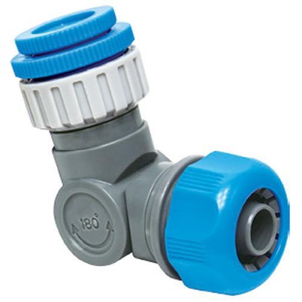 Adaptér AQUACRAFT® 550345, kĺbový, 1/2"-3/4"-1", 360, 180, 3/4", na hadicu