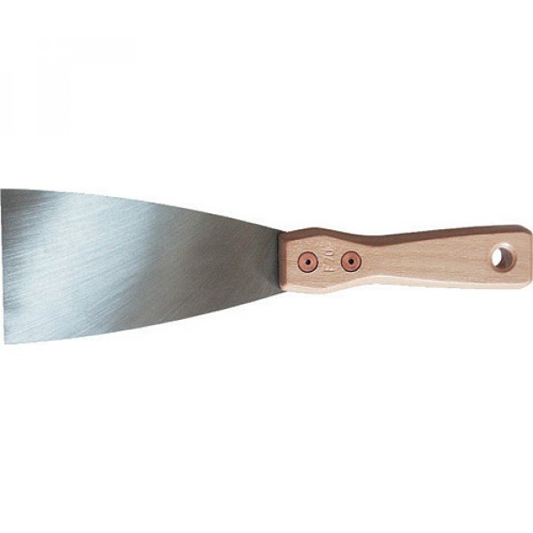 Stierka York® 850/140 mm, oceľ, drevená rúčka