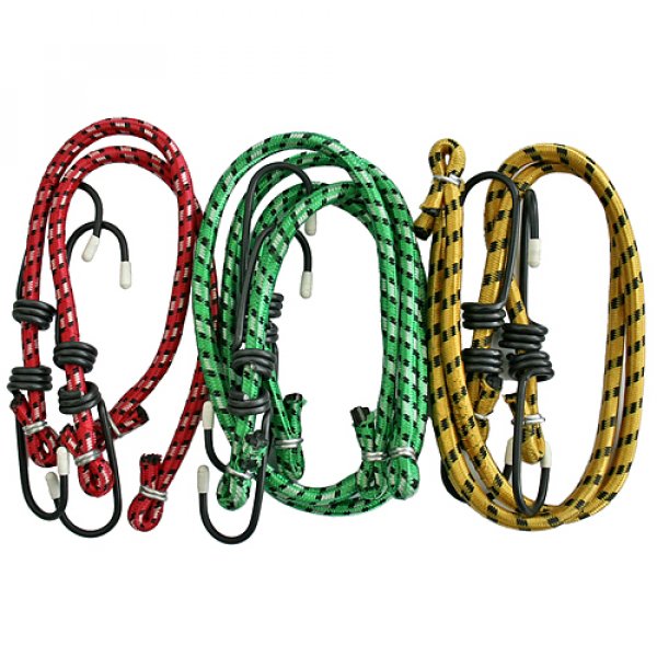 Guma upínacia Strend Pro LB332, 6 mm, 2x 30-50-60 cm, s oceľovými háčikmi