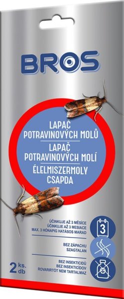 Lepiaca pasca Bros, proti moliam, 2ks/bal