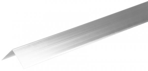 Lišta Strend Pro CS147, Alu 1500x40x0,8 mm, strieborná lesklá,  0,8 mm, rohová