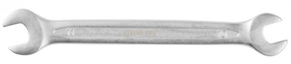 Kľúč Strend Pro 3113 10x11 mm, vidlicový, obojstranný, Cr-V
