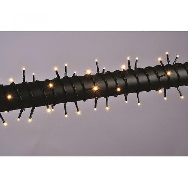 Reťaz MagicHome Vianoce, 230V, 14 m, 140 LED teplá biela