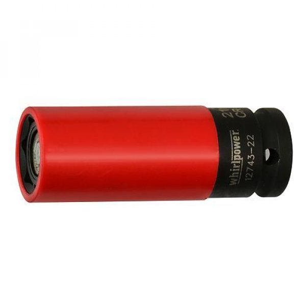 Hlavica whirlpower® 12743-22, 19 mm, 1/2", Magnetic, na skrutky kolies