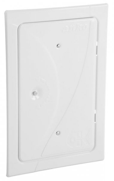 Dvierka Anko C2.2G 160x280 mm, komínové, biele
