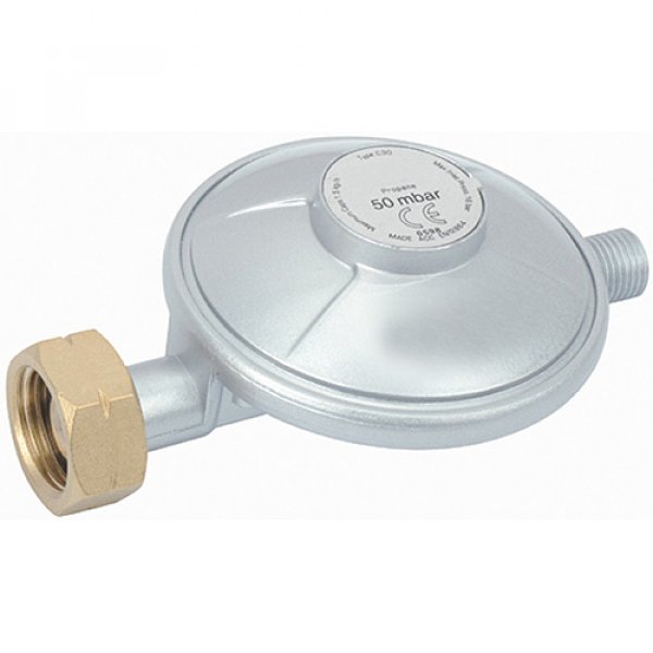 Regulátor plynu C31-50, 50 mbar, G1/4" LH, EN 12864