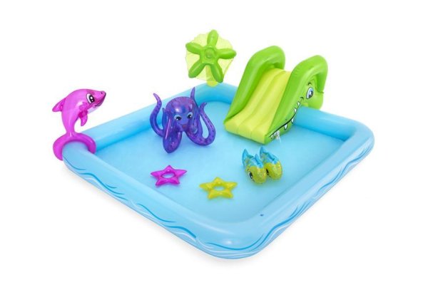 Bazénik Bestway® 53052, Fantastic Aquarium, detský, nafukovací, 2,39x2,06x0,86 m