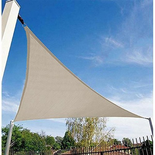 Plachta ROWENA, tieniaca, trojuholníková, 3.6x3.6 m, PE
