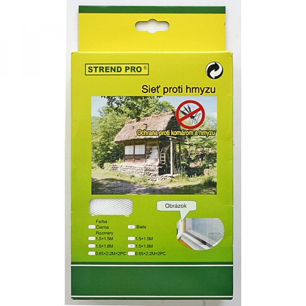 Sieť FlyScreen 220x065 cm, proti hmyzu a komárom, na balkón, bal. 2 ks