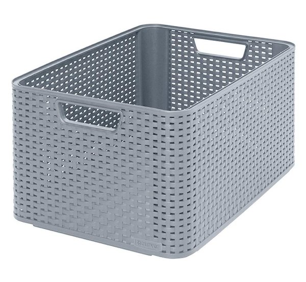 Kôš Curver® STYLE L, sivý, 32,6x43,6x23 cm