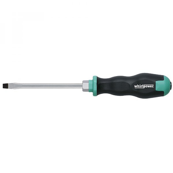 Skrutkovač Whirlpower® 951-5, 06.5/125 mm, hexbolt, plochý, S2, Satin, DIN5264