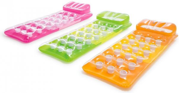 Nafukovačka Intex® 58890, Pocket fashion, mix farieb, 1,88x0,71 m